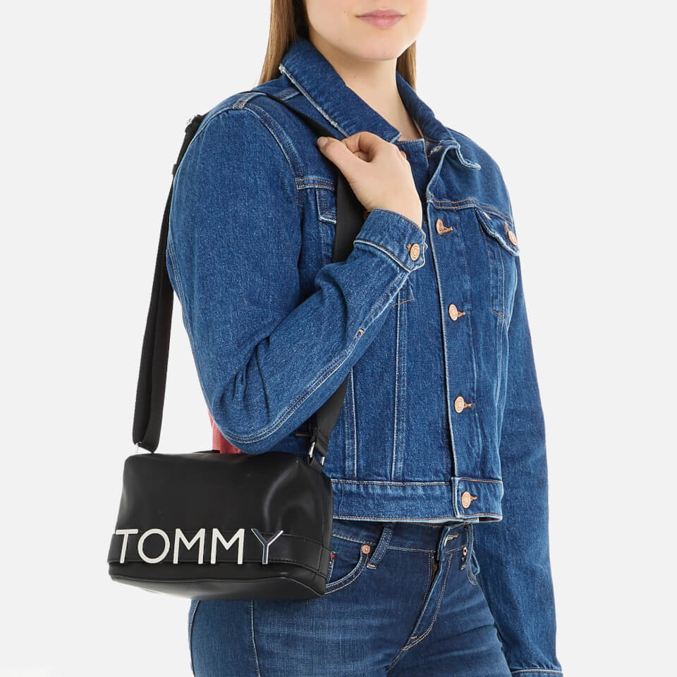 Tommy Jeans Bold Faux Leather Camera Bag