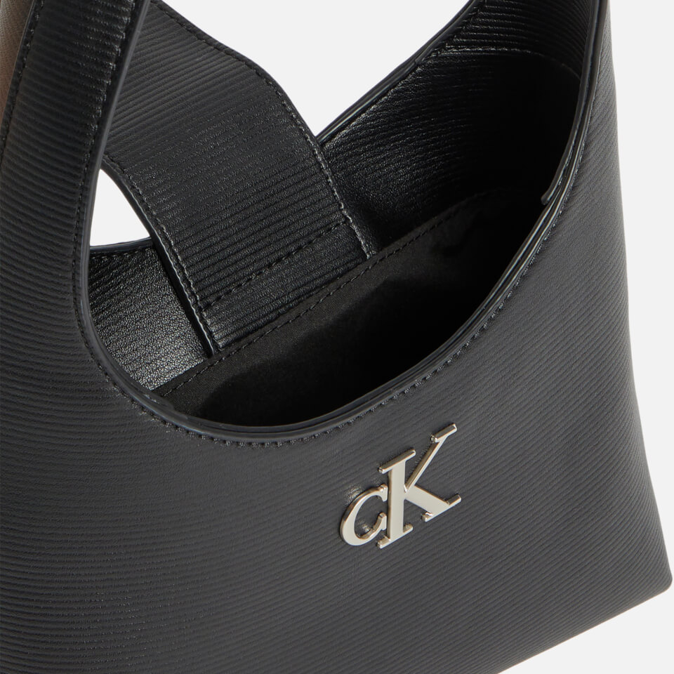 Calvin Klein Jeans Minimal Monogram Faux Leather Shoulder Bag