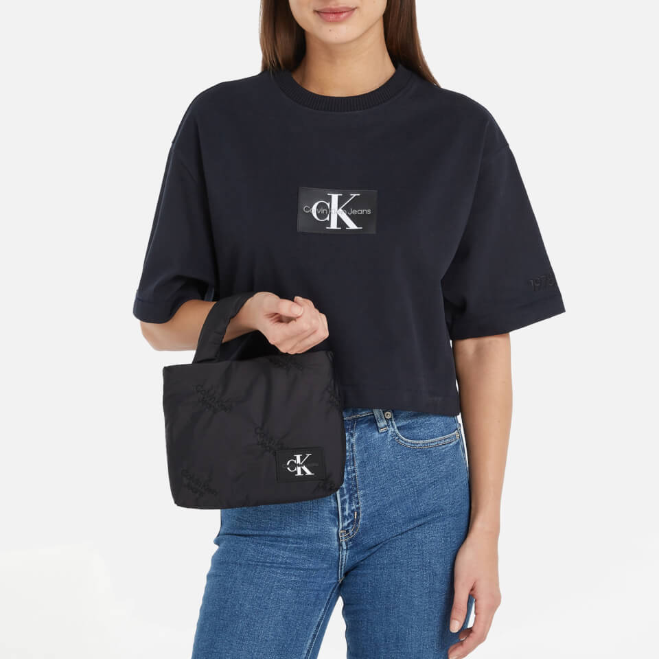 Calvin Klein Jeans Micro East West Shell Tote Bag 