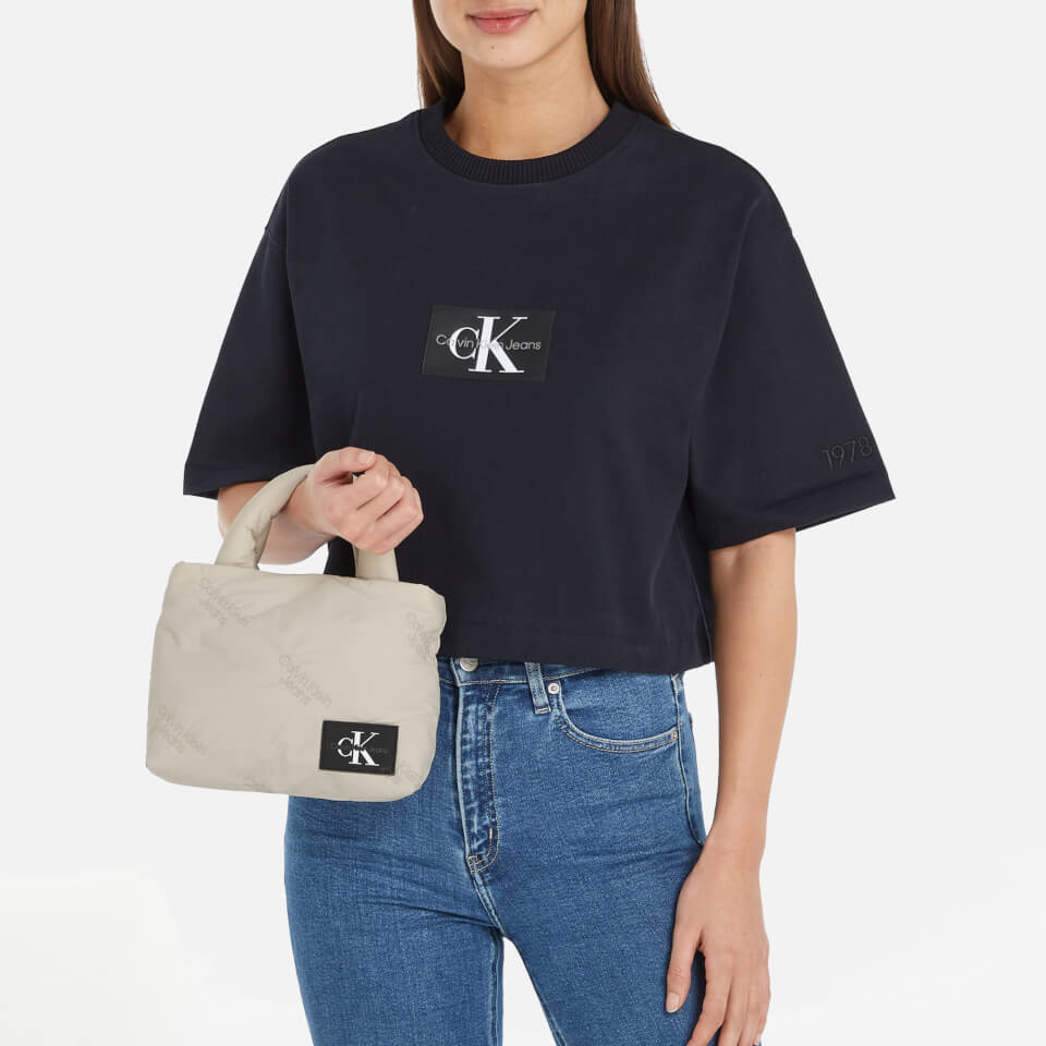 Calvin klein east sale west tote bag