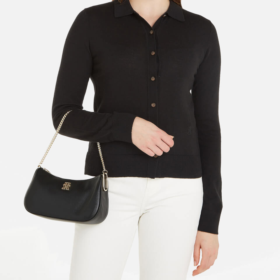 Tommy Hilfiger Timeless Faux Leather Shoulder Bag