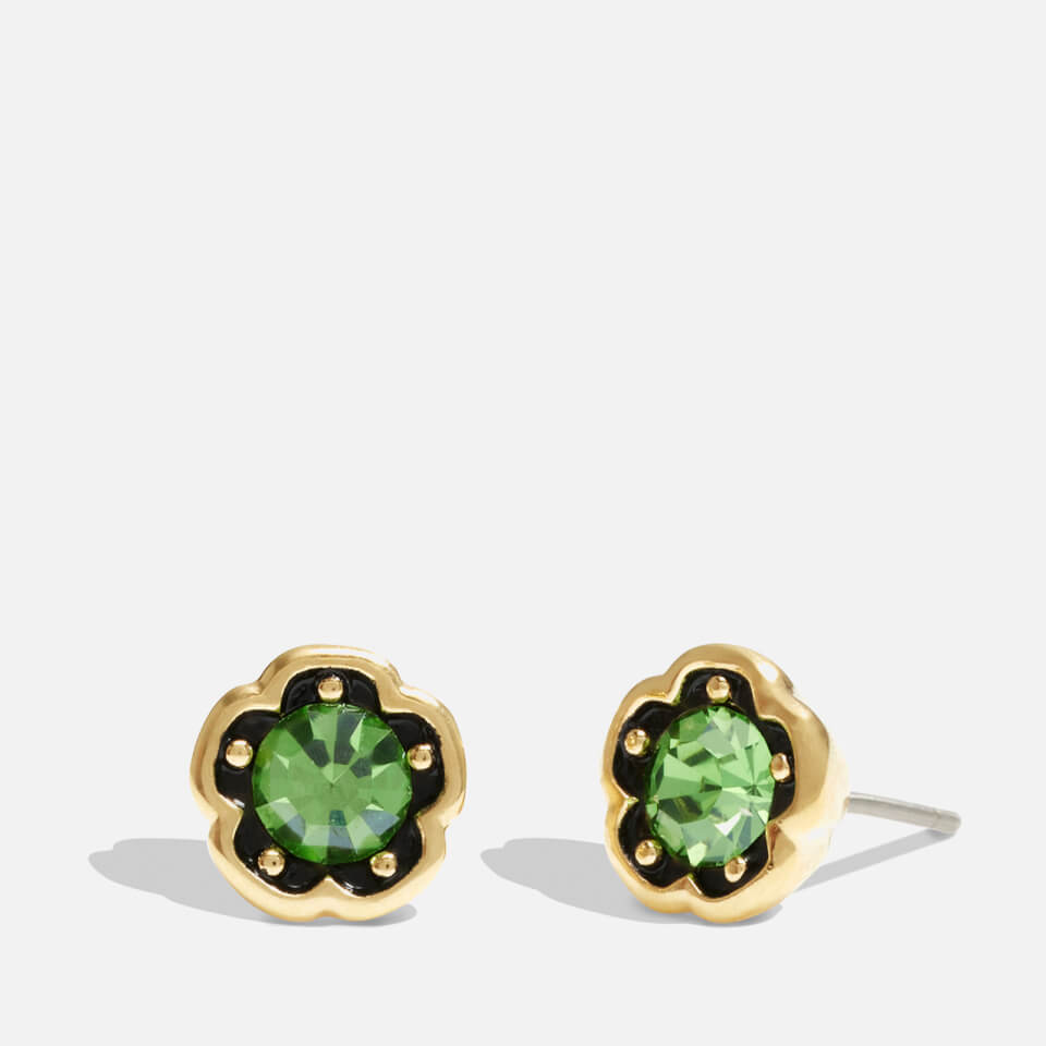 Coach sales flower earrings