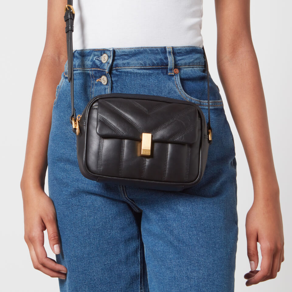 Ted Baker Ayalily Quilted Faux Leather Camera Bag