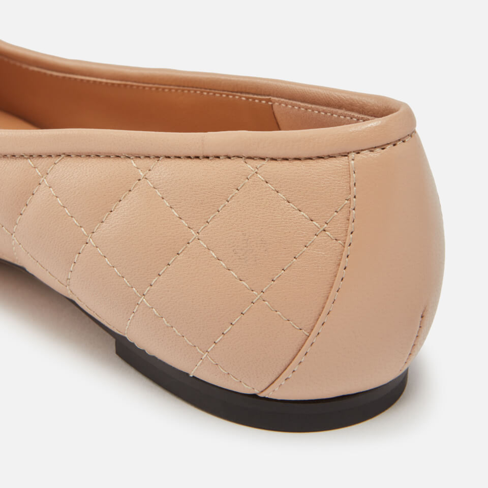 Ferregamo Women's Varina Quilted Leather Ballet Flats