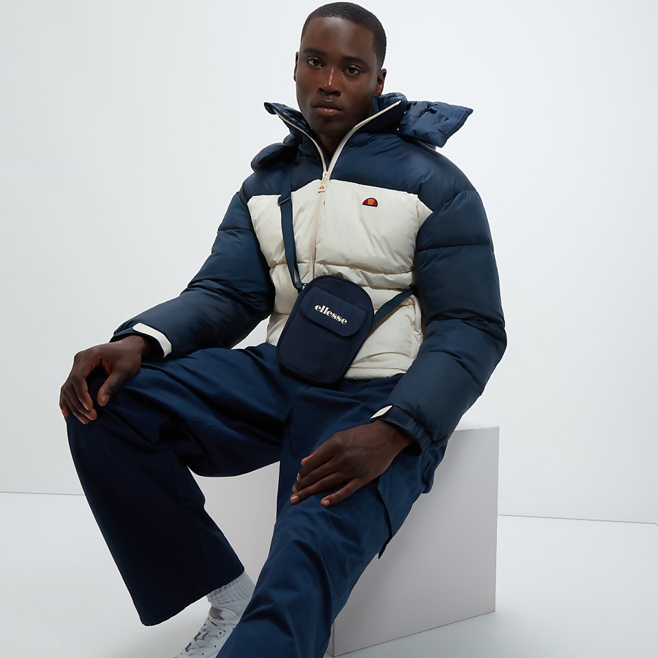 Men's Herald Padded Jacket Navy/Off White