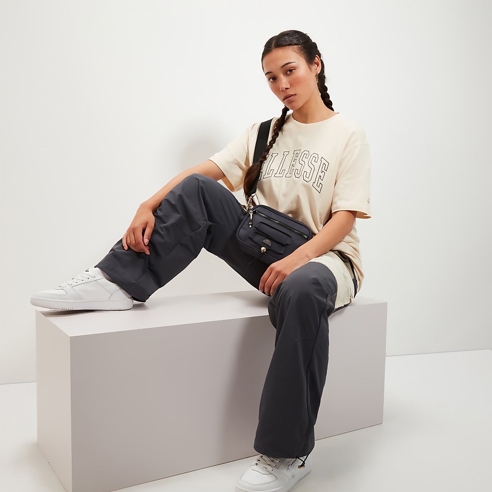 T-Shirt Silvestri für Damen, Weißgrau