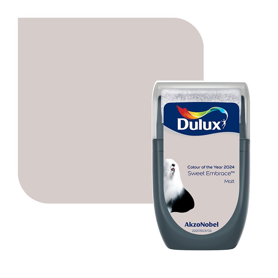 Dulux Matt Emulsion Colour of the Year 2024 Sweet Embrace - Tester 30ml