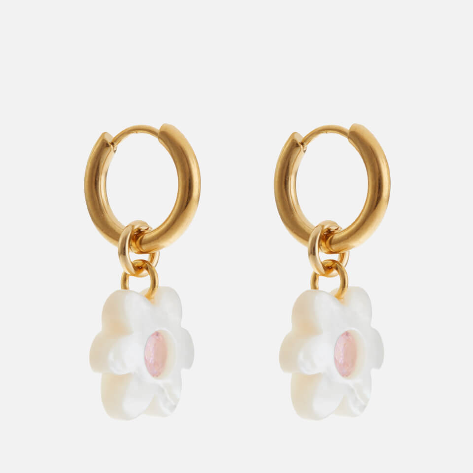 Notte Mini Superbloom Glow Gold-Plated Earring