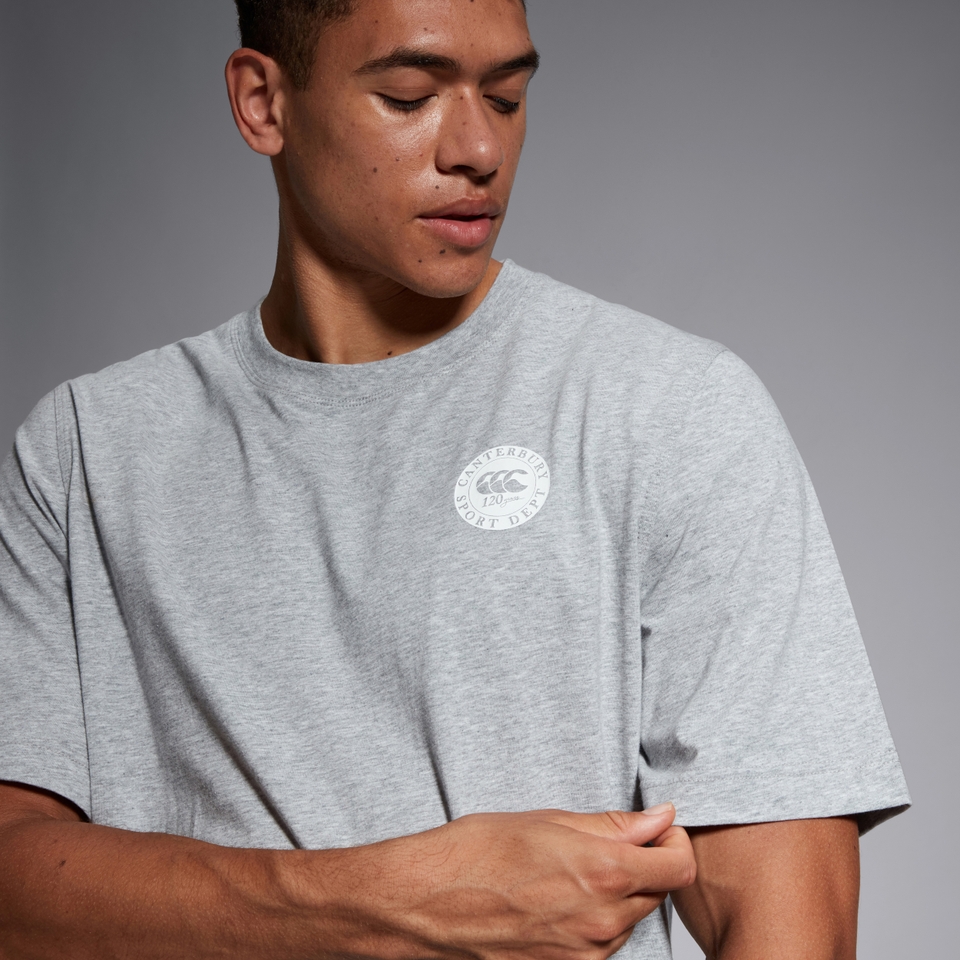 ADULT UNISEX SPORT DEPT SS T-SHIRT GREY