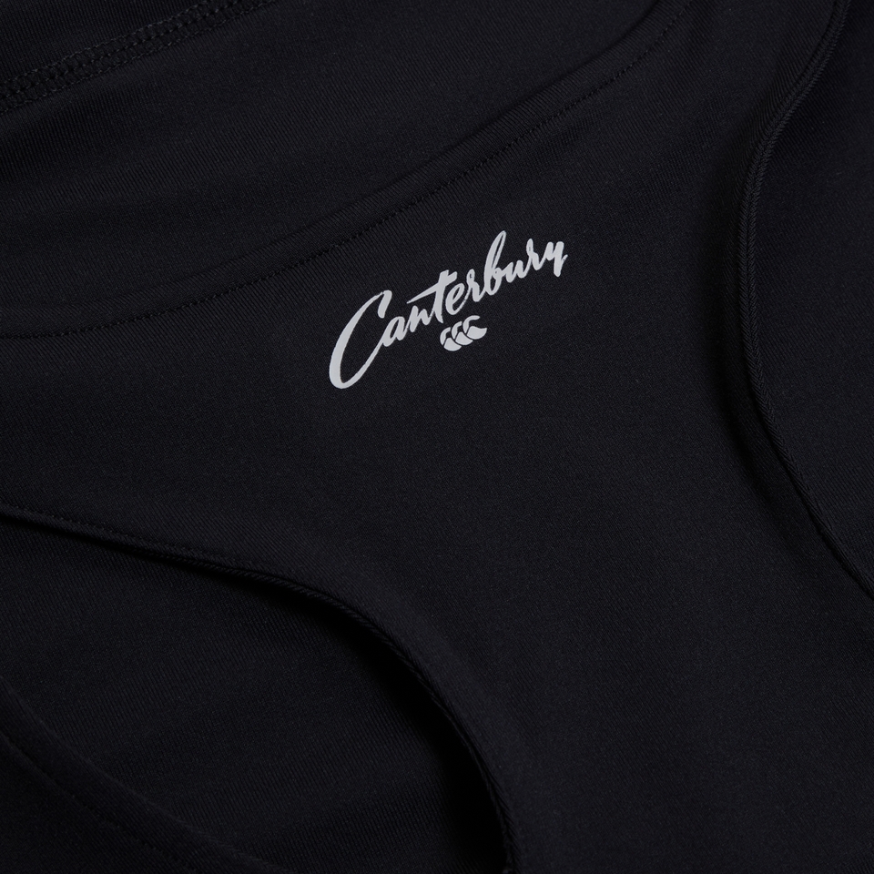 WOMENS CONVEX CROP VEST BLACK