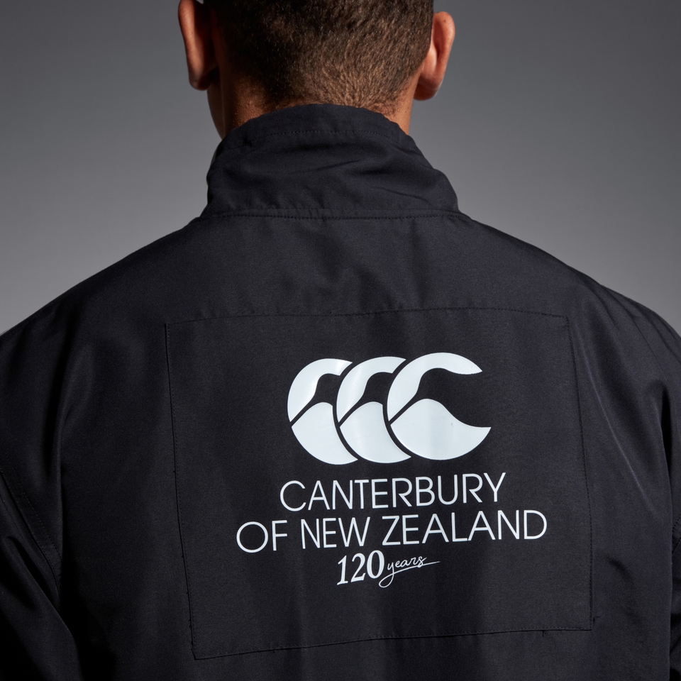 MENS LEGENDS WVN TRACK JACKET BLACK
