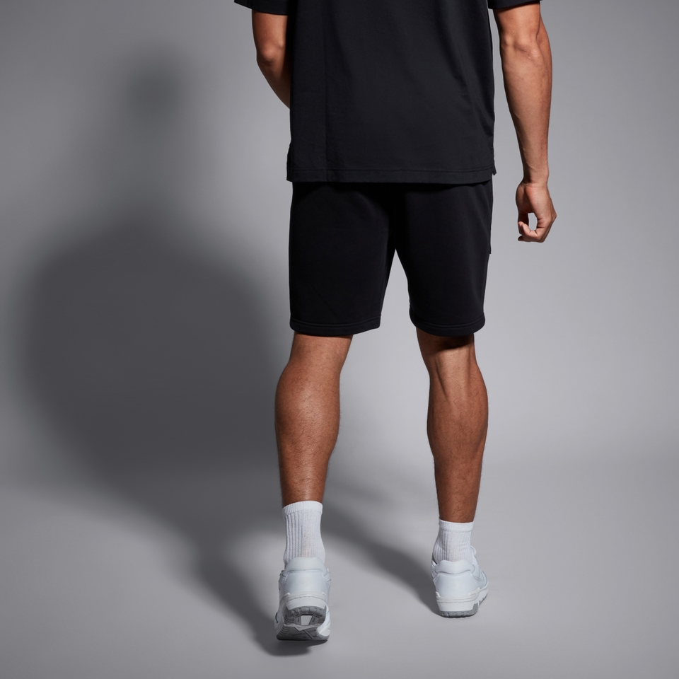 ADULT UNISEX SPORT DEPT 9" KNIT SHORTS BLACK