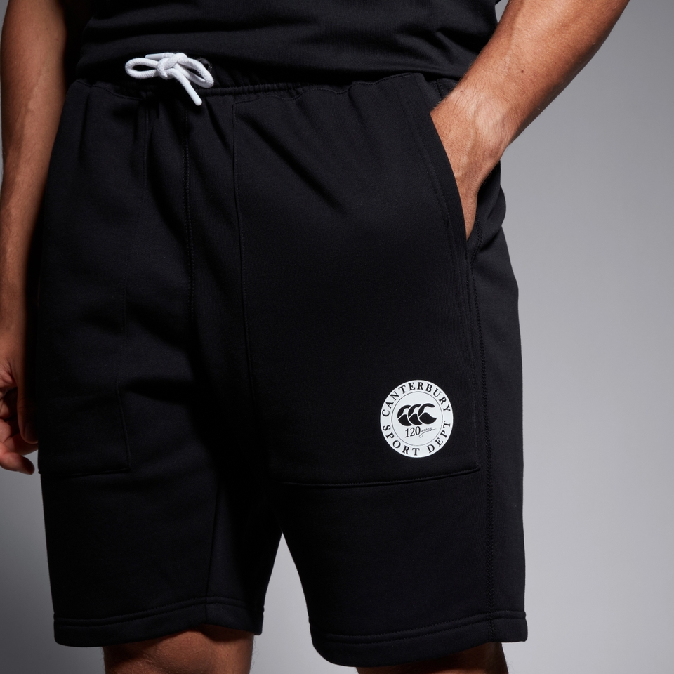 ADULT UNISEX SPORT DEPT 9" KNIT SHORTS BLACK