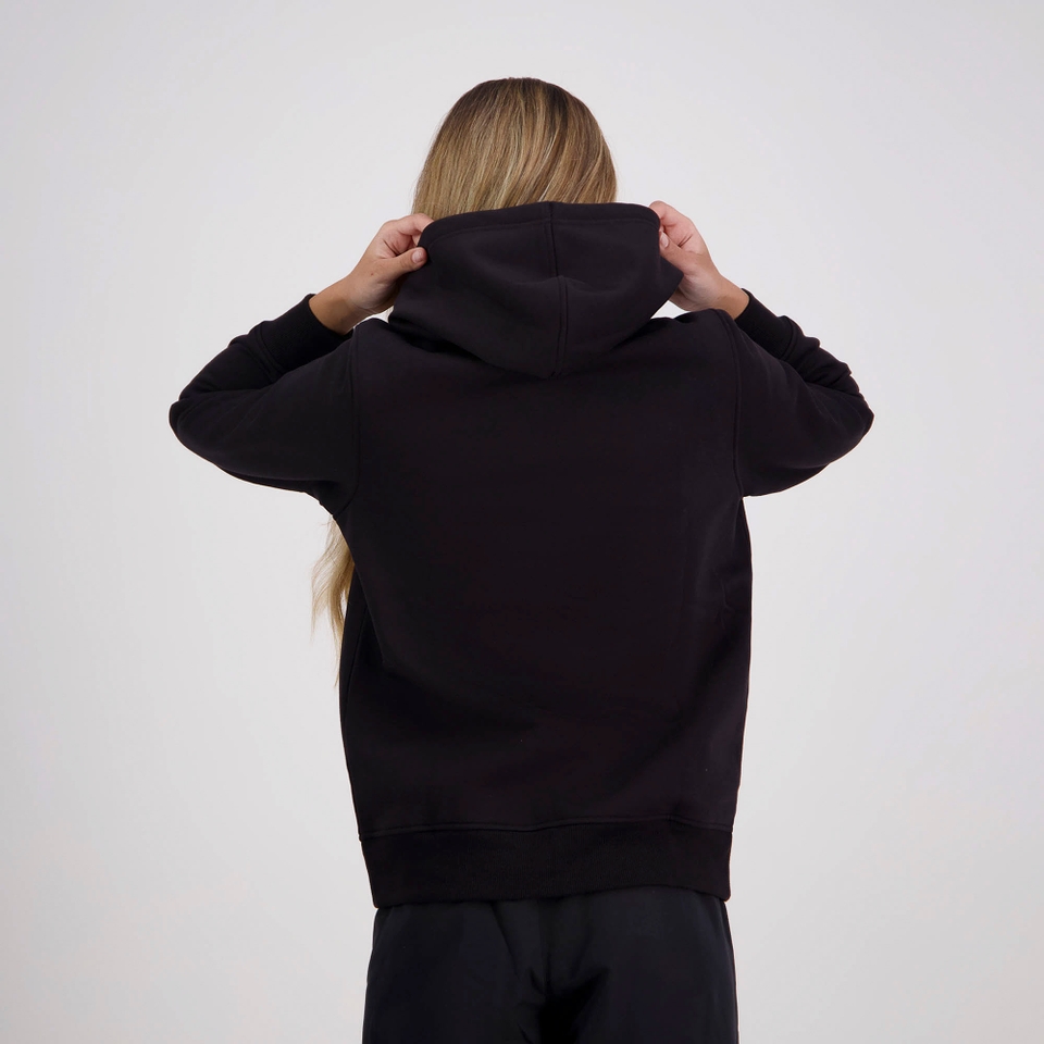 WOMENS UGLIES HOODIE SWEATSHIRT BLACK