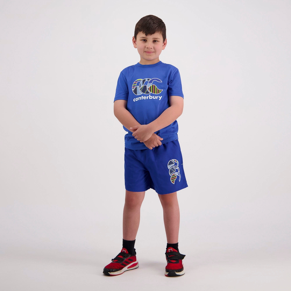 JUNIOR UNISEX STRONG BLUE SHORTS BLUE