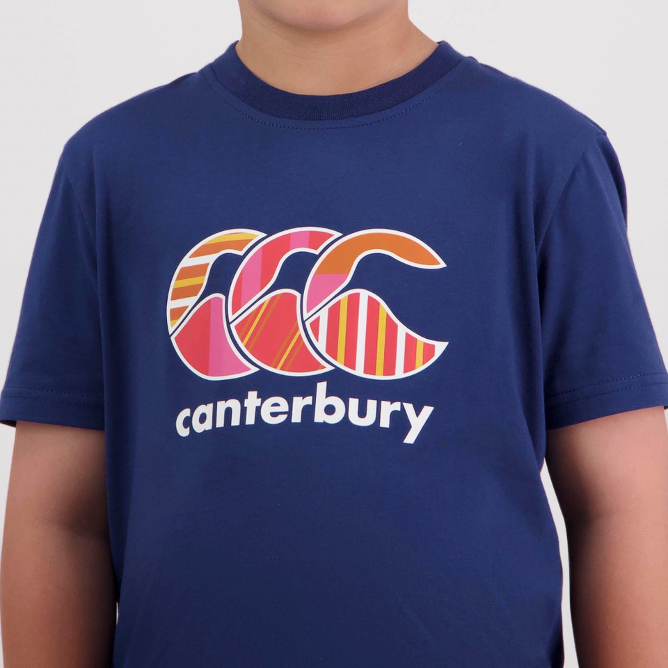 JUNIOR UNISEX CCC DENIM T-SHIRT BLUE