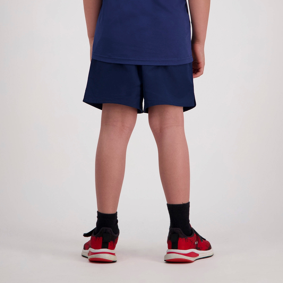 JUNIOR UNISEX CCC DENIM SHORTS BLUE
