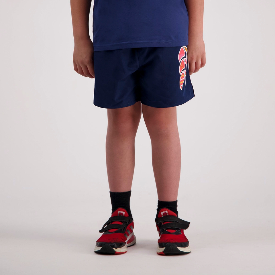 JUNIOR UNISEX CCC DENIM SHORTS BLUE
