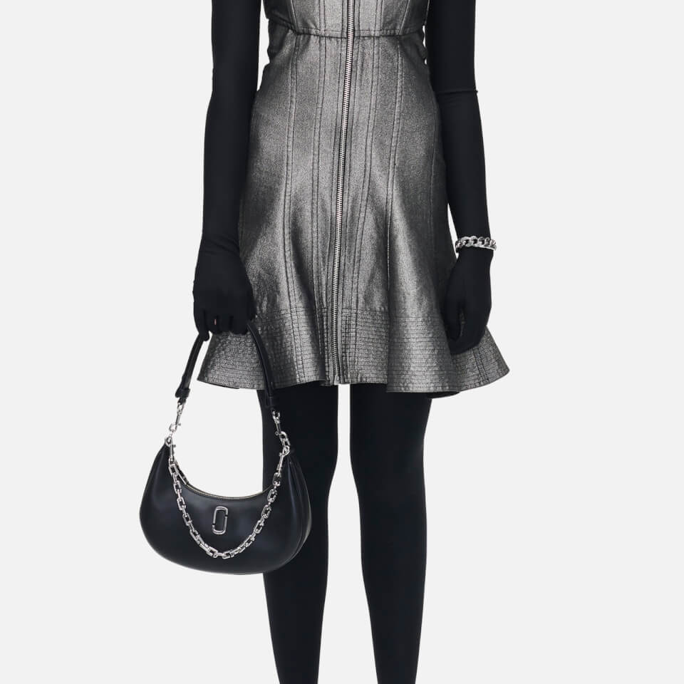 Marc Jacobs Women's The Curve Leather J Marc Shoulder Bag - Black