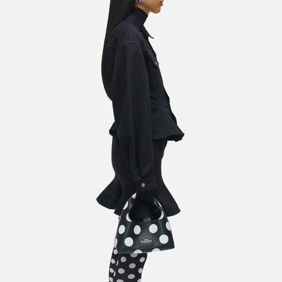 Marc Jacobs Women's The Mini Spots Sack Bag - Black/White
