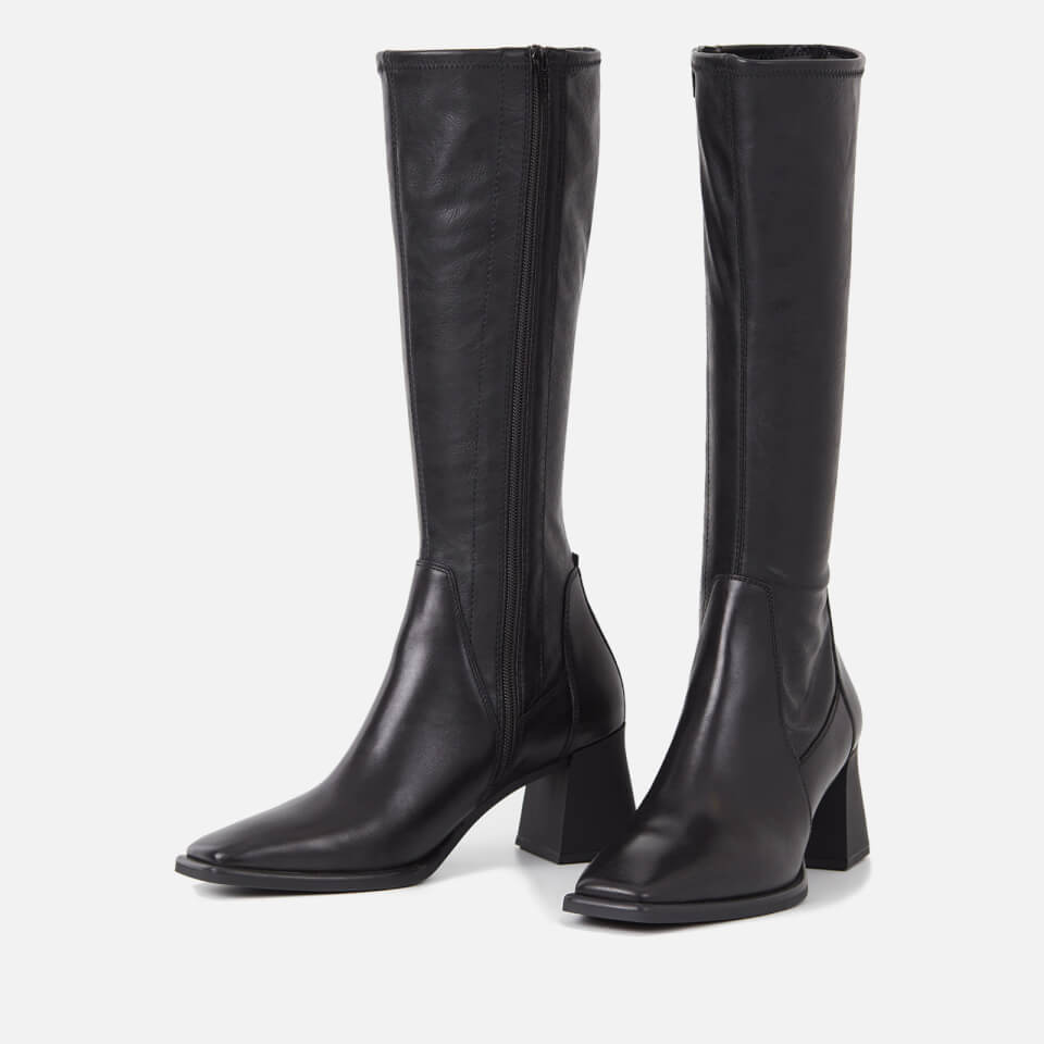 Vagabond Women's Hedda Leather Knee High Heeled Boots | Worldwide ...
