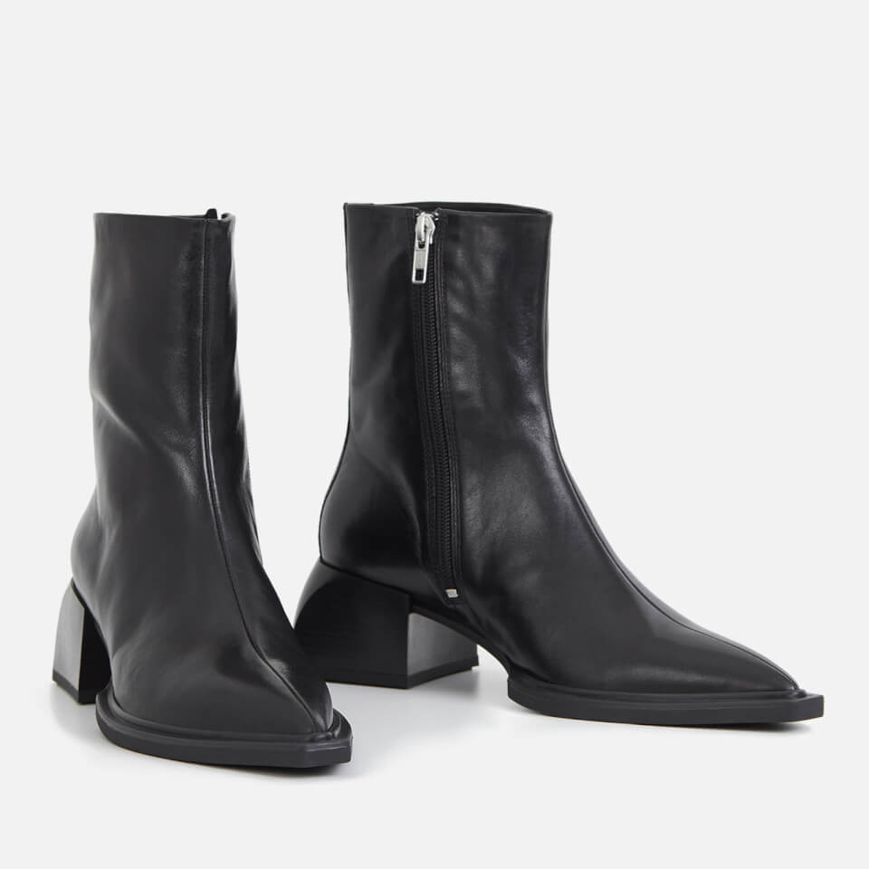 Vagabond Women's Vivian Leather Heeled Boots - Black