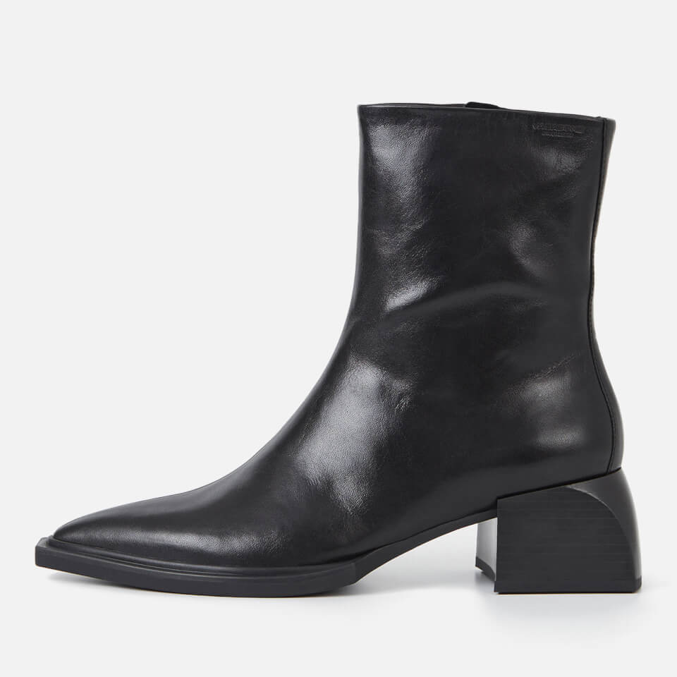 Vagabond Women's Vivian Leather Heeled Boots - Black