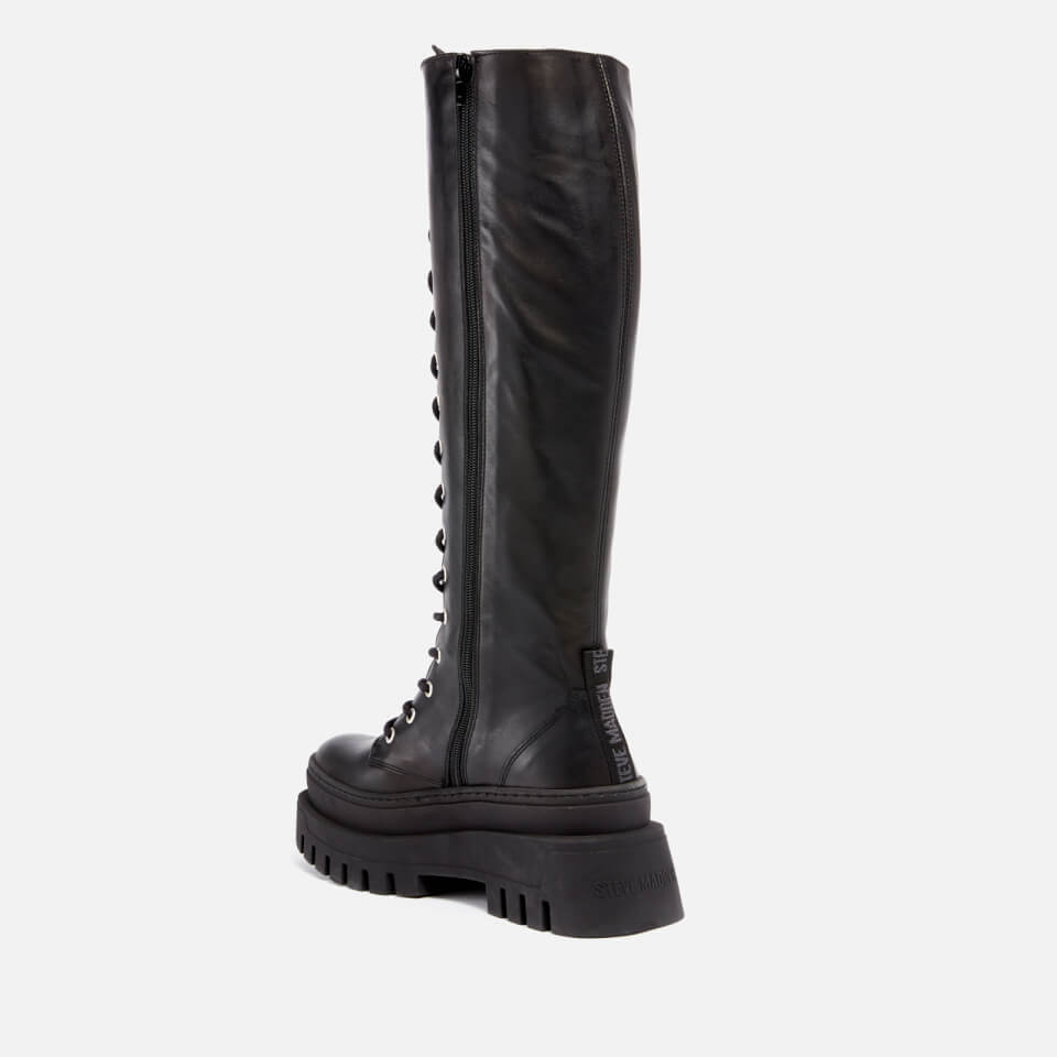 Steve Madden Women s Carina Leather Knee High Boots Allsole