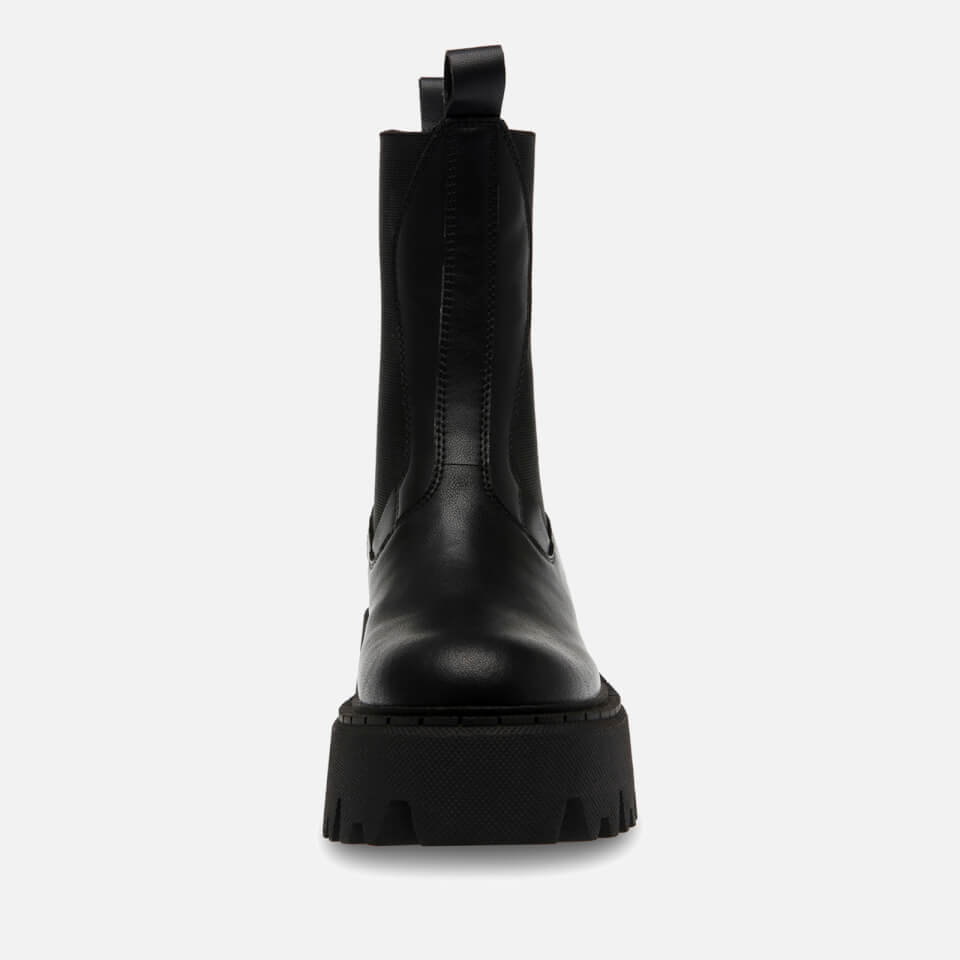 Steve Madden Women s Obtain Leather Chelsea Boots Allsole