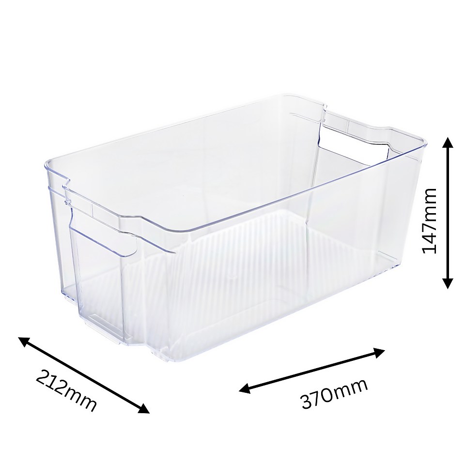 Inabox Kitchen Clear Fridge Storage Container - Large