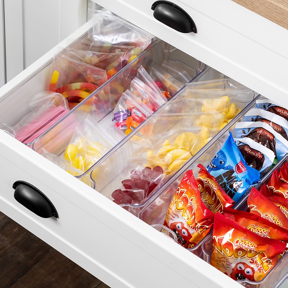 Inabox Kitchen Clear Fridge Storage Container - Long
