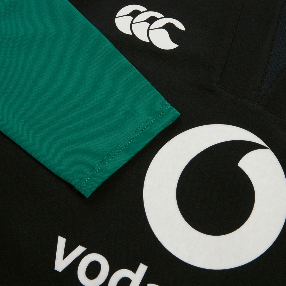 MENS IRELAND TECH DRILL TOP BLACK/GREEN