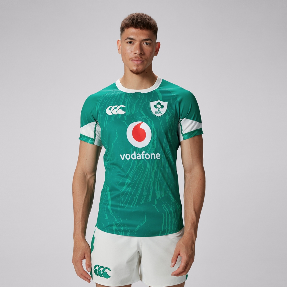 MENS IRELAND HOME TEST JERSEY GREEN/WHITE