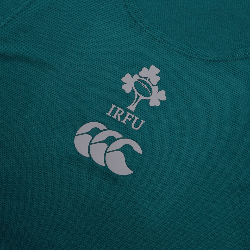 MENS IRELAND POLY TRAINING SINGLET GREEN