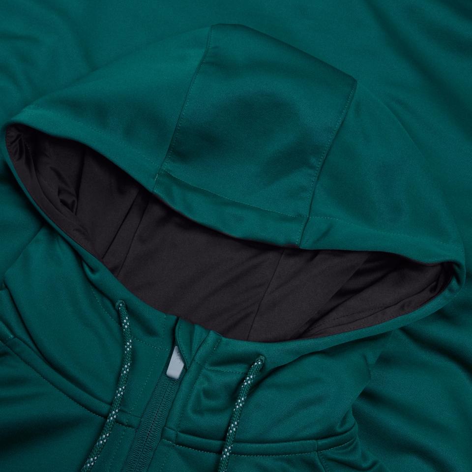 MENS IRELAND OH ZIP TRAINING HOODY GREEN/BLACK
