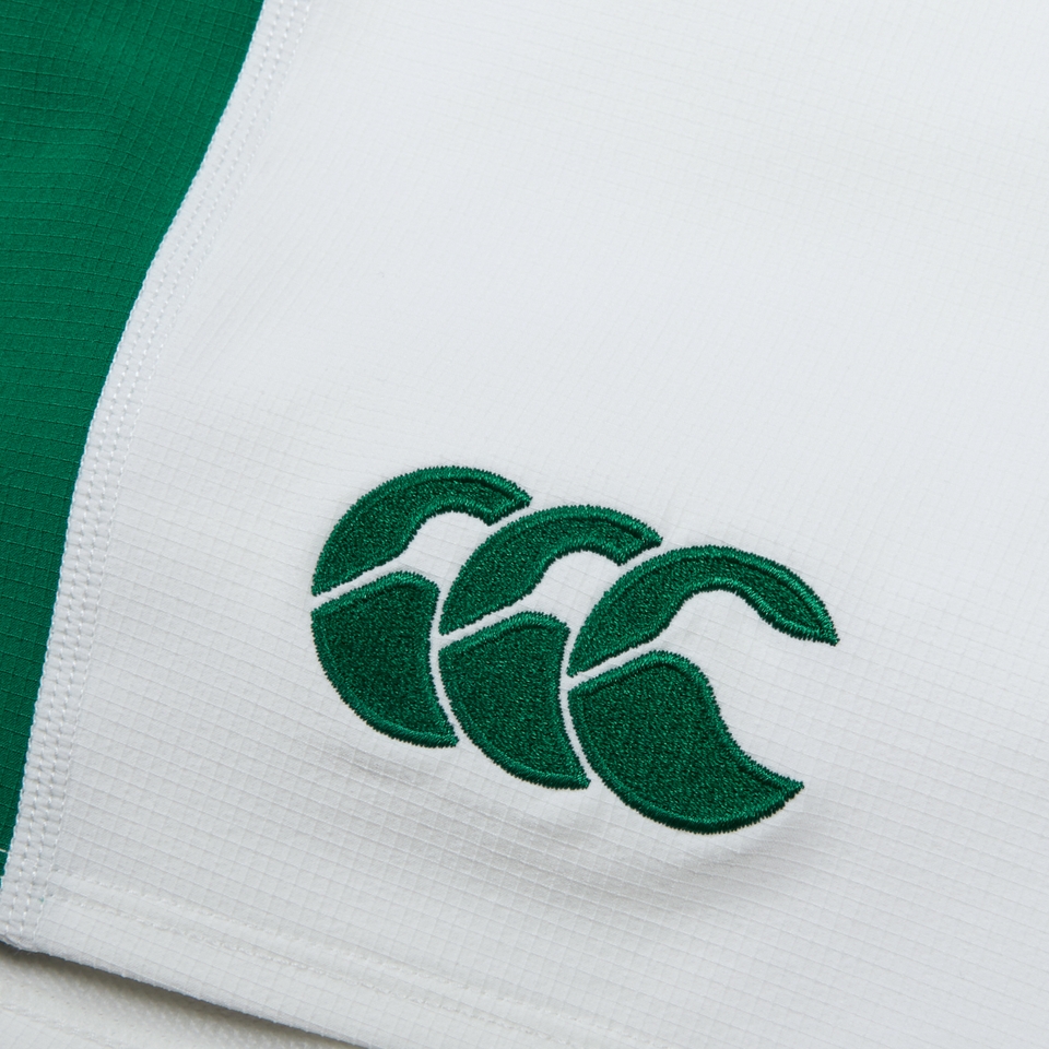 JUNIOR UNISEX IRELAND HOME MATCH SHORT WHITE/GREEN