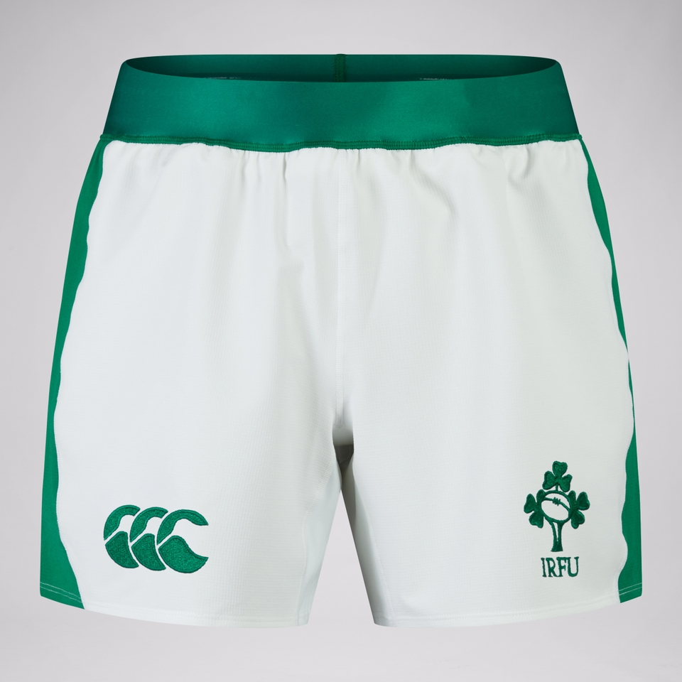 JUNIOR UNISEX IRELAND HOME MATCH SHORT WHITE/GREEN