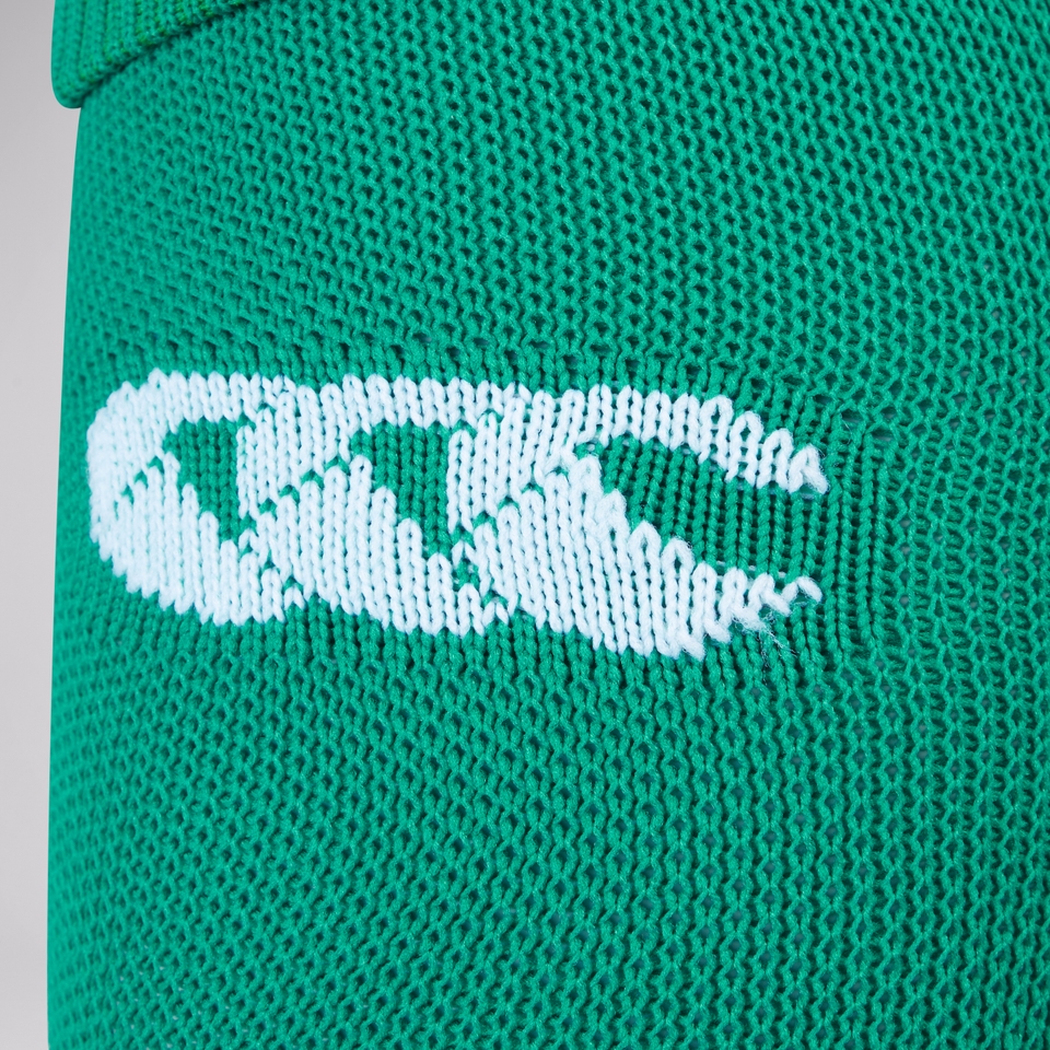 ADULT UNISEX IRELAND HOME SOCK WO GRIP GREEN/WHITE