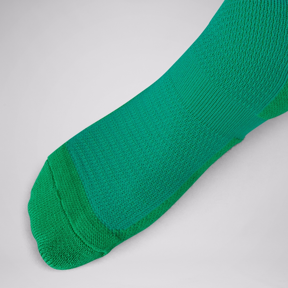 ADULT UNISEX IRELAND HOME SOCK WO GRIP GREEN/WHITE
