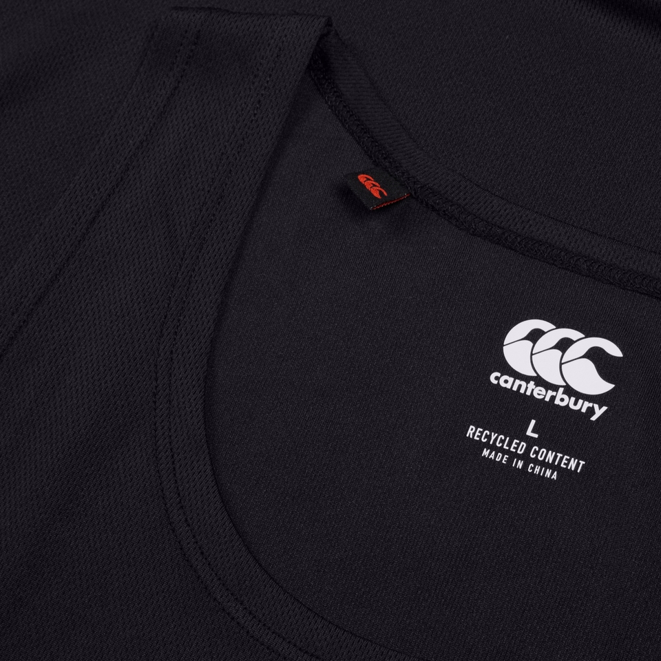 MENS IRELAND POLY TRAINING SINGLET BLACK