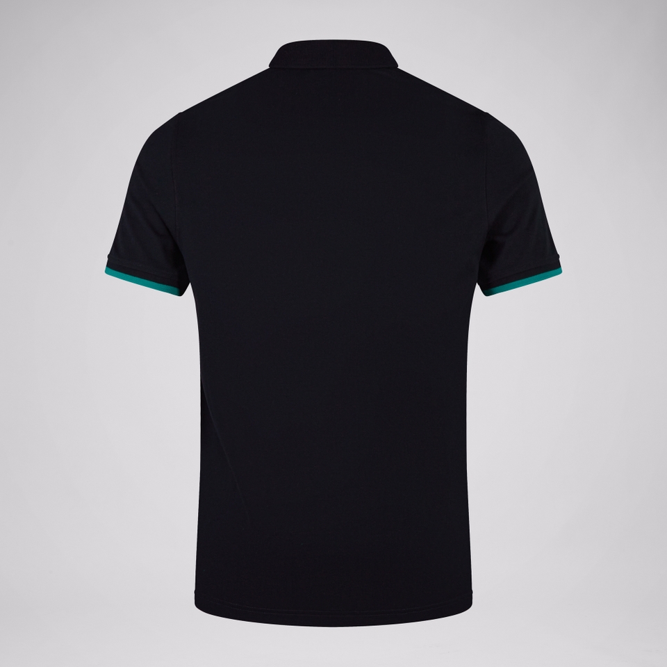 CANTERBURY IRELAND TEAM POLO SHIRT AM BLACK/GREEN