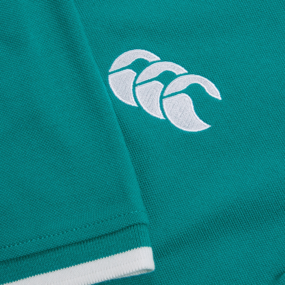 MENS IRELAND TEAM POLO SHIRT GREEN/WHITE