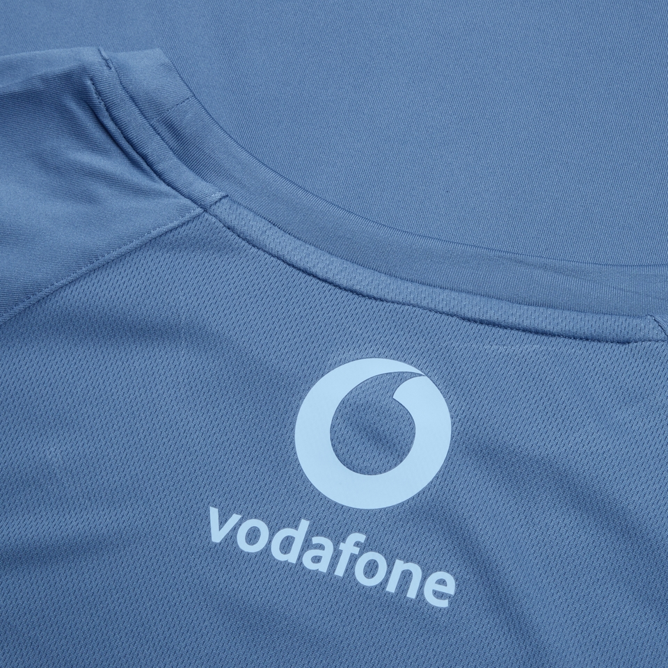 MENS IRELAND SUPERLIGHT TRAINING TEE BLUE/BLACK