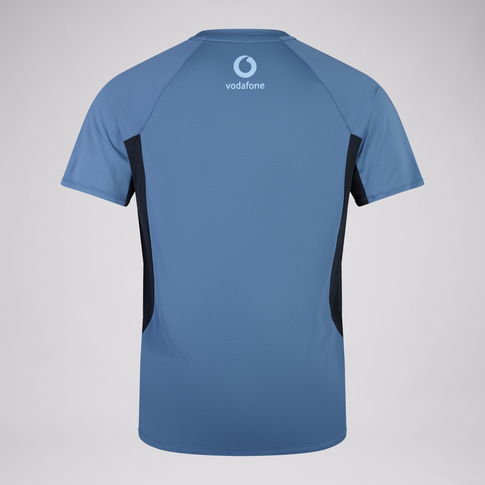 MENS IRELAND SUPERLIGHT TRAINING TEE BLUE/BLACK