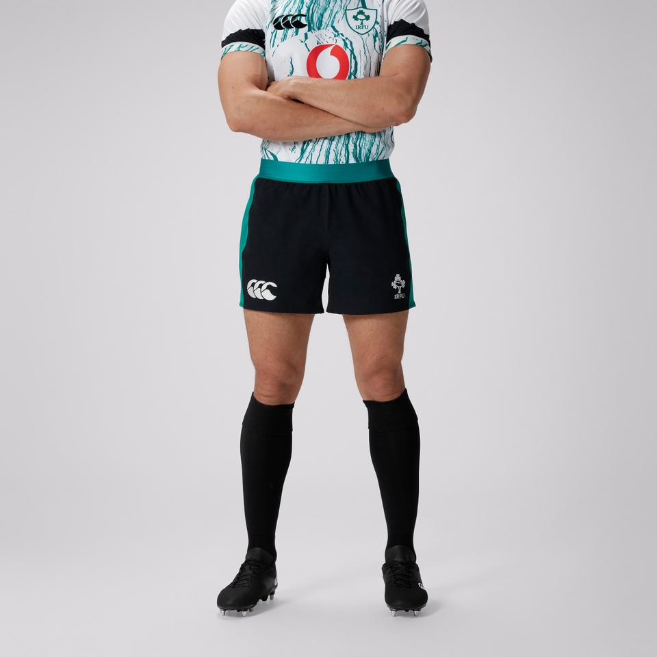 MENS IRELAND ALT MATCH SHORT BLACK/GREEN