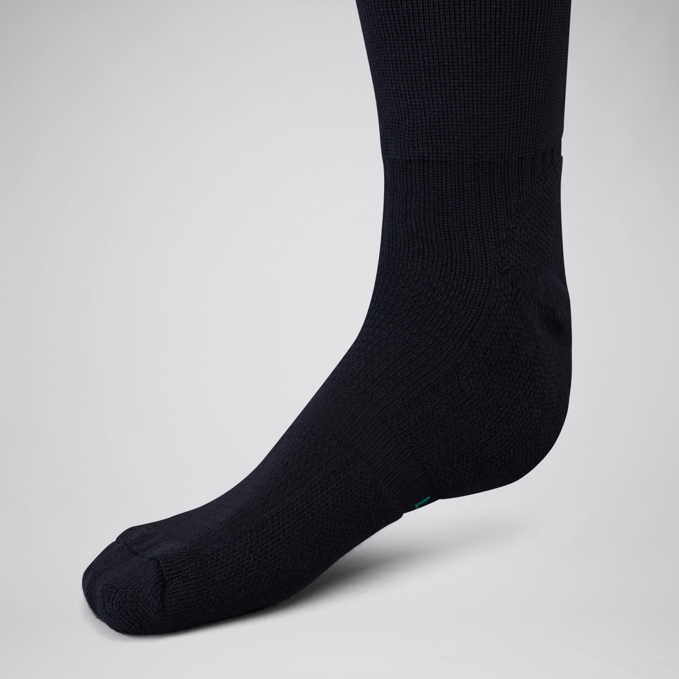 ADULT UNISEX IRELAND ALT SOCK WO GRIP BLACK/GREEN