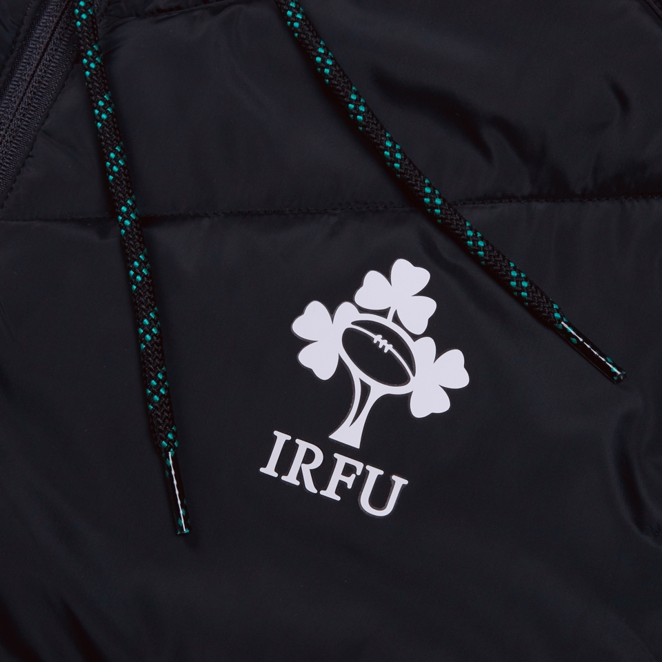 CANTERBURY IRELAND HYBRID PADDED JACKET AM BLK/GRN