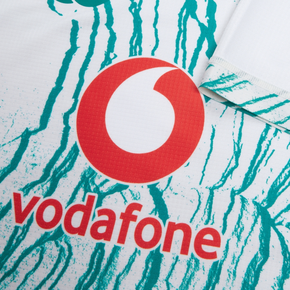 WOMENS IRELAND ALT PRO JERSEY WHITE/BLACK