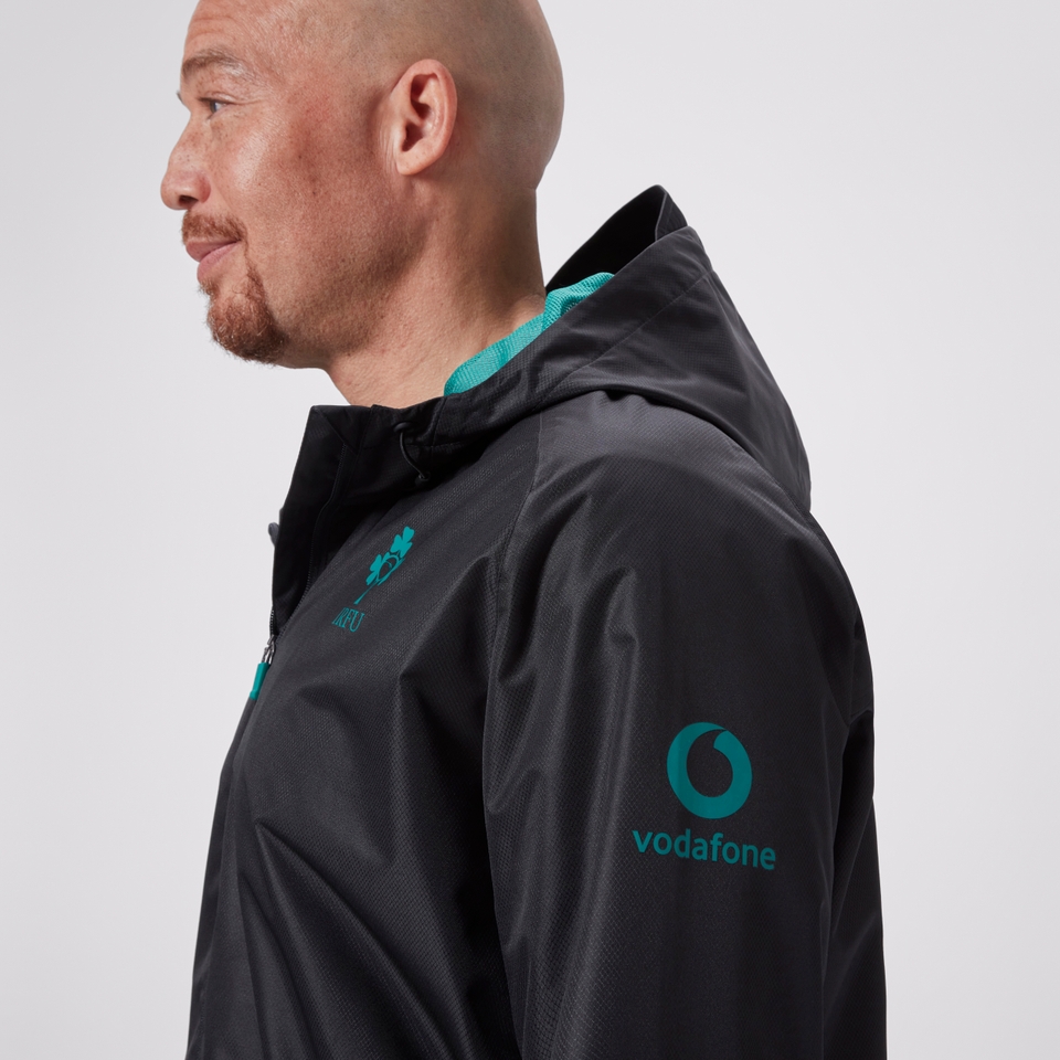 MENS IRELAND WR JACKET BLACK/GREEN