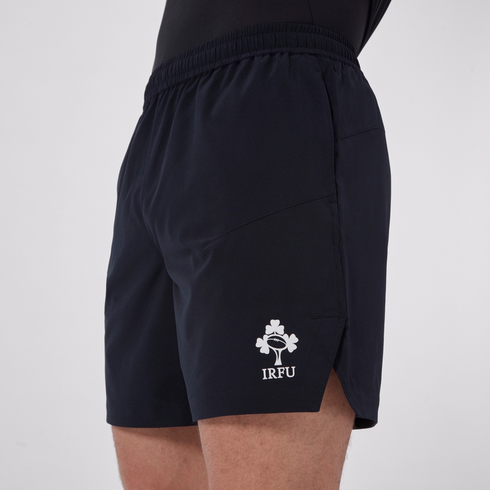 MENS IRELAND VAPODRI WOVEN GYM SHORTS BLACK